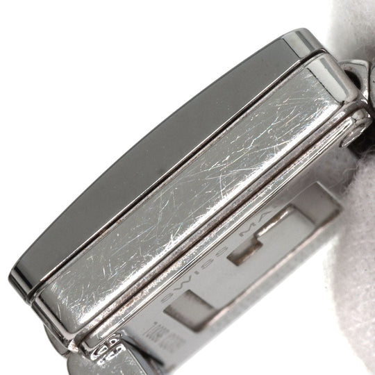 GUCCI Watches Quartz 3600L Stainless Steel , Stainless Steel Silver G Square Silver dial Women Used Authentic