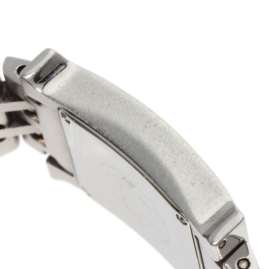 HERMES Watches Quartz HH1.210 Stainless Steel , Stainless Steel Silver H Watch Blue Gene Blue gene dial Women Used Authentic