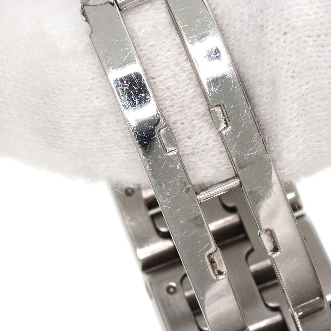 HERMES Watches Quartz HH1.210 Stainless Steel , Stainless Steel Silver H Watch Blue Gene Blue gene dial Women Used Authentic