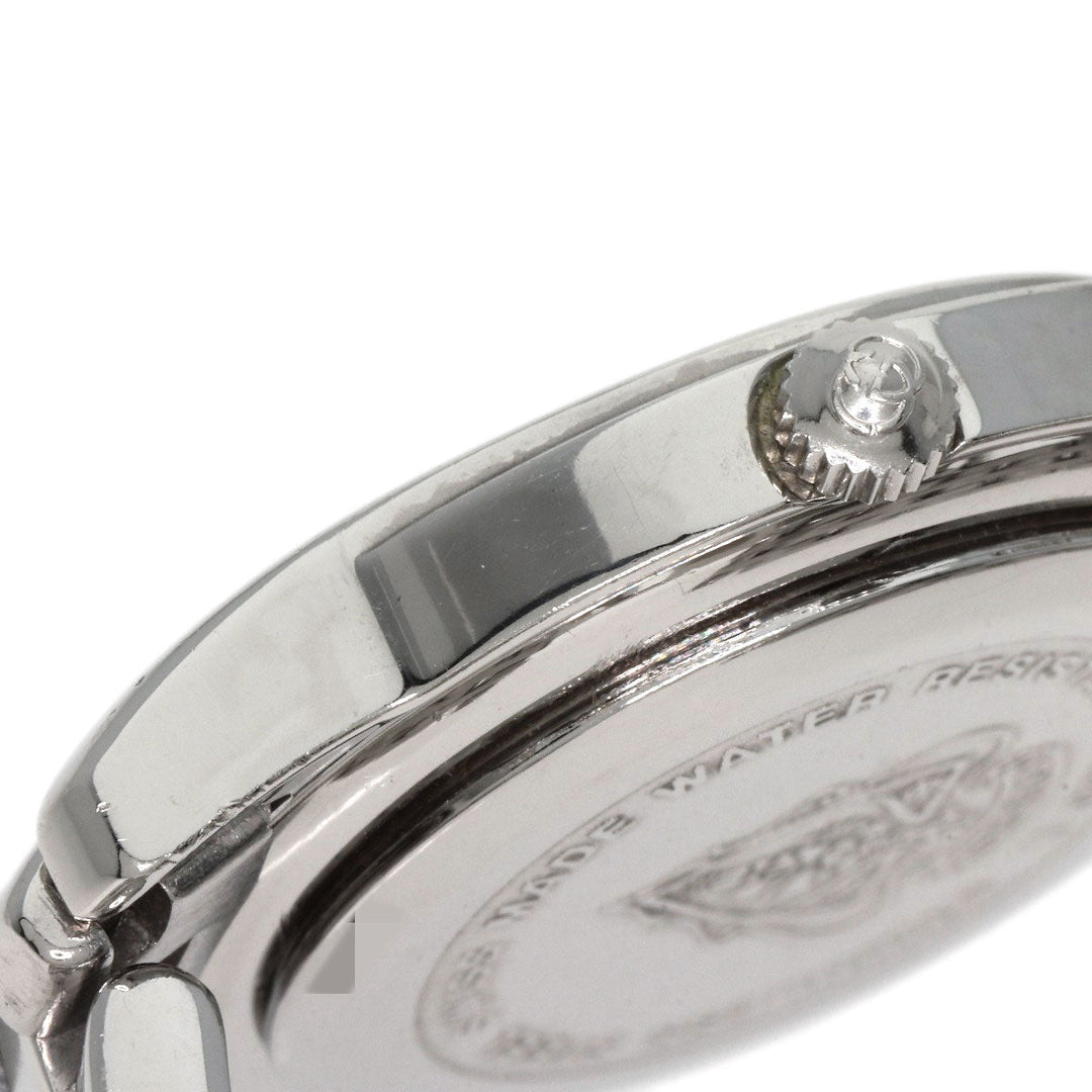 GUCCI Watches Quartz 5500L Stainless Steel , Stainless Steel Silver Round face Silver dial Women Used Authentic