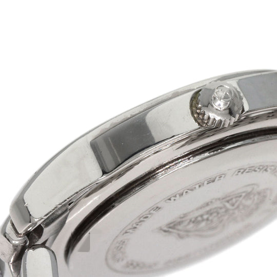GUCCI Watches Quartz 5500L Stainless Steel , Stainless Steel Silver Round face Silver dial Women Used Authentic