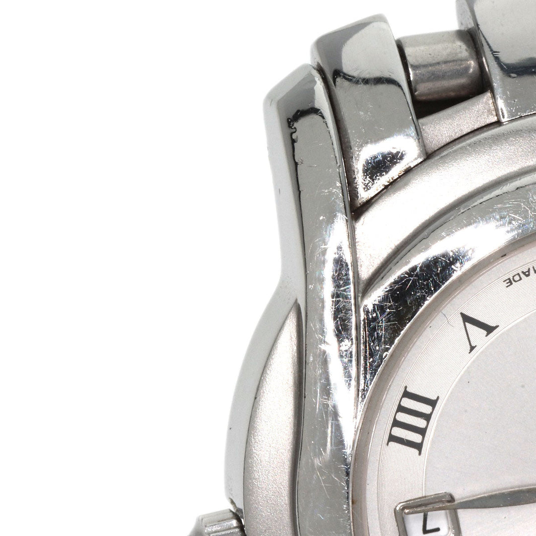 GUCCI Watches Quartz 5500L Stainless Steel , Stainless Steel Silver Round face Silver dial Women Used Authentic
