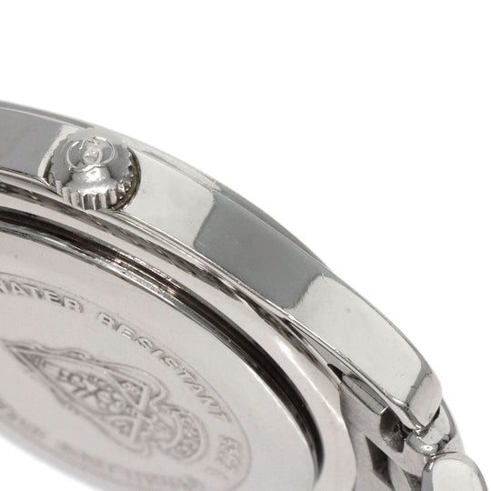 GUCCI Watches Quartz 5500L Stainless Steel , Stainless Steel Silver Round face Silver dial Women Used Authentic