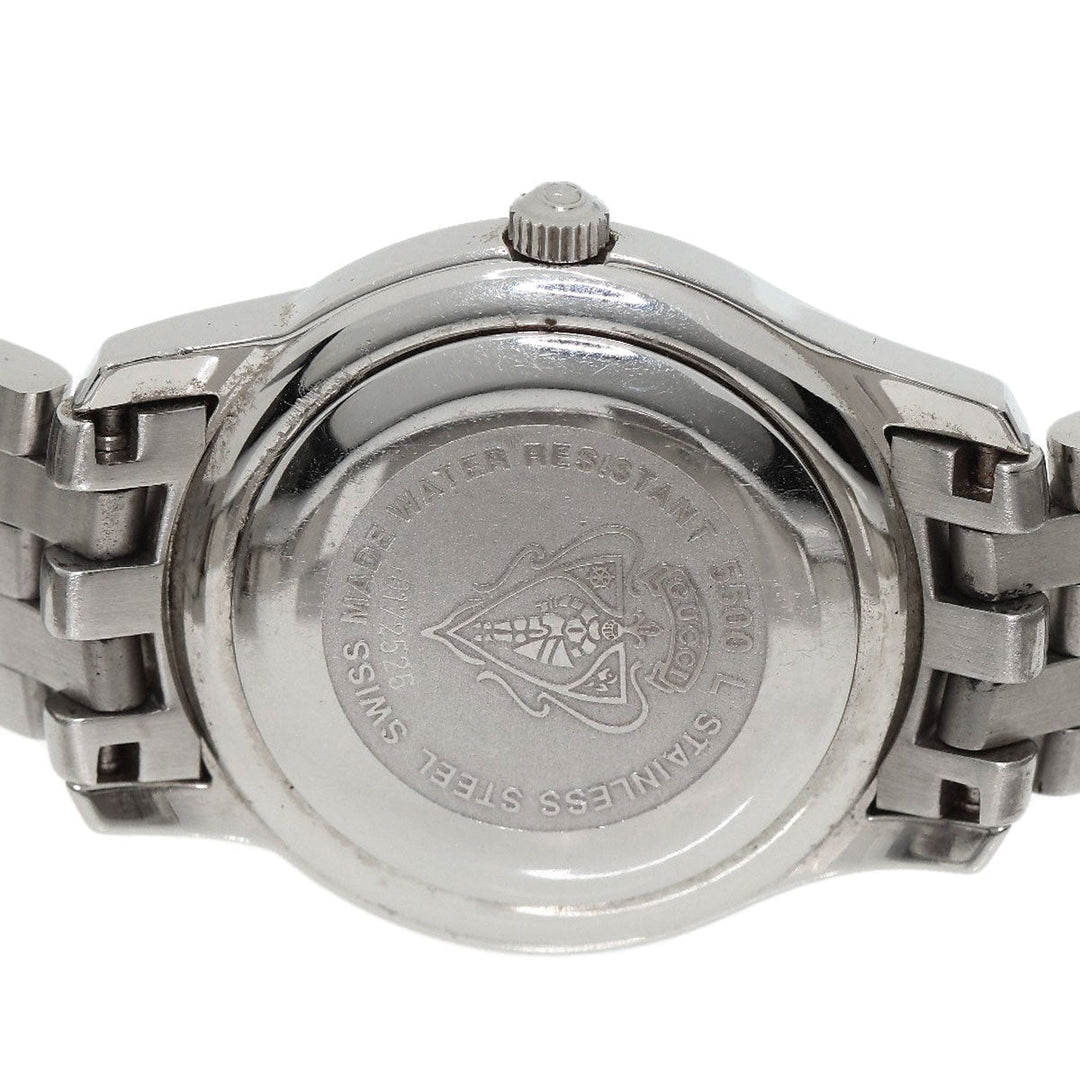 GUCCI Watches Quartz 5500L Stainless Steel Silver Round face Silver dial
