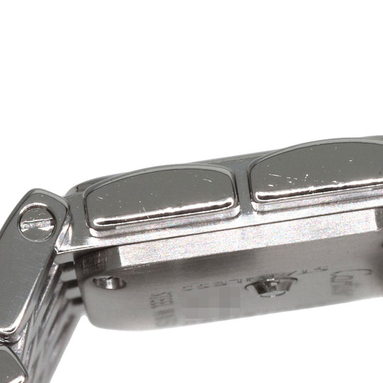 CARTIER Watches Quartz W61001T9 Stainless Steel , Stainless Steel Silver PANTHERE Ryuban White shell dial Women Used Authentic