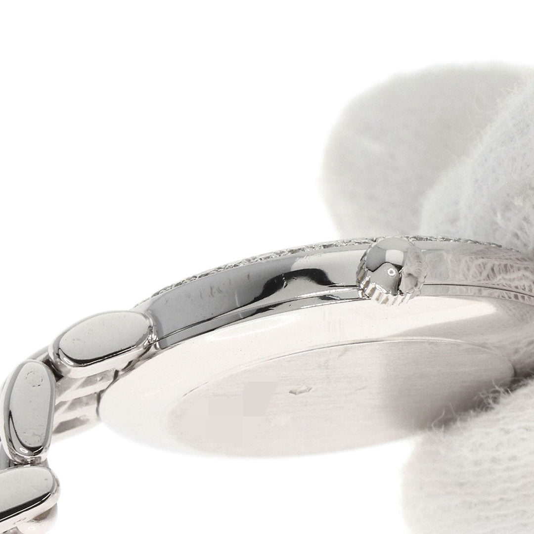 Chopard Watches Quartz 10/5911 K18WG, K18WG, Diamond Silver Classic 12P Bezel Diamond white dial Women Used Authentic