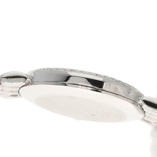 Chopard Watches Quartz 10/5911 K18WG, K18WG, Diamond Silver Classic 12P Bezel Diamond white dial Women Used Authentic