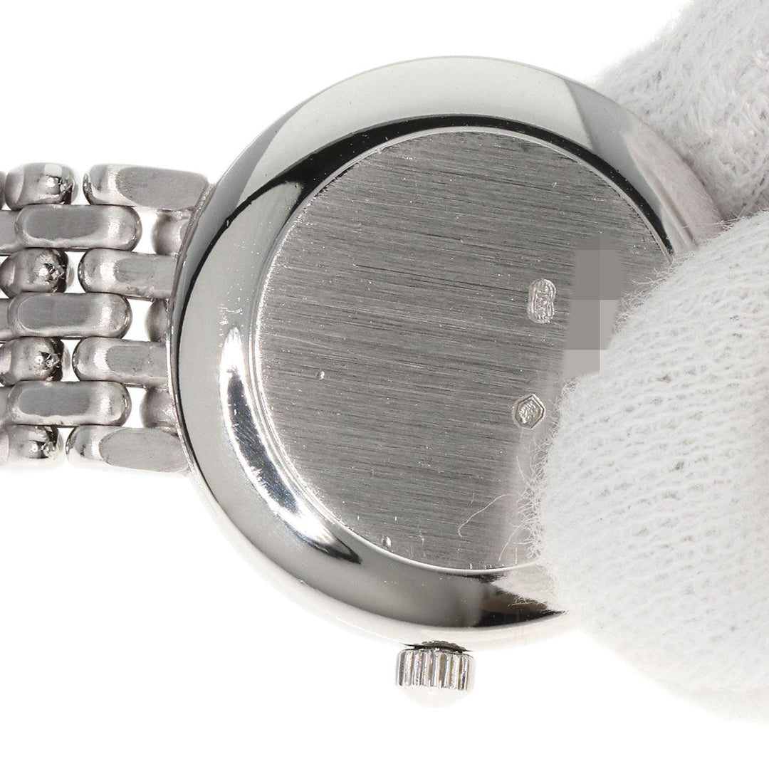 Chopard Watches Quartz 10/5911 K18WG, K18WG, Diamond Silver Classic 12P Bezel Diamond white dial Women Used Authentic