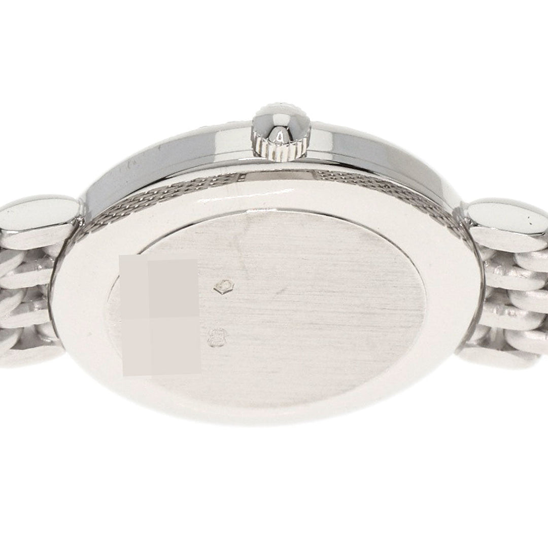 Chopard Watches Quartz 10/5911 K18WG, K18WG, Diamond Silver Classic 12P Bezel Diamond white dial Women Used Authentic