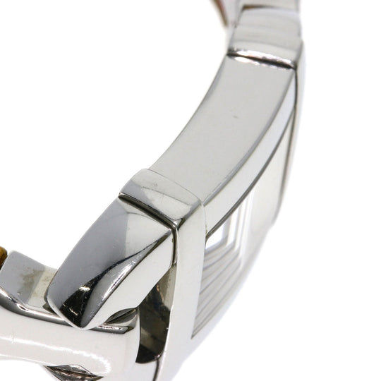 GUCCI Watches Quartz 6800L Stainless Steel, Bamboo Silver Bamboo Silver dial Women Used Authentic