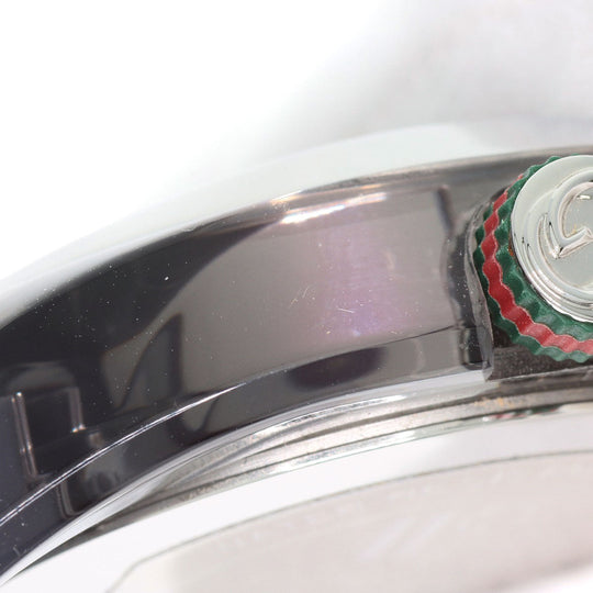 GUCCI Watches Quartz 137.1 Stainless Steel, Rubber Silver Sink sherry line Silver dial mens Used Authentic