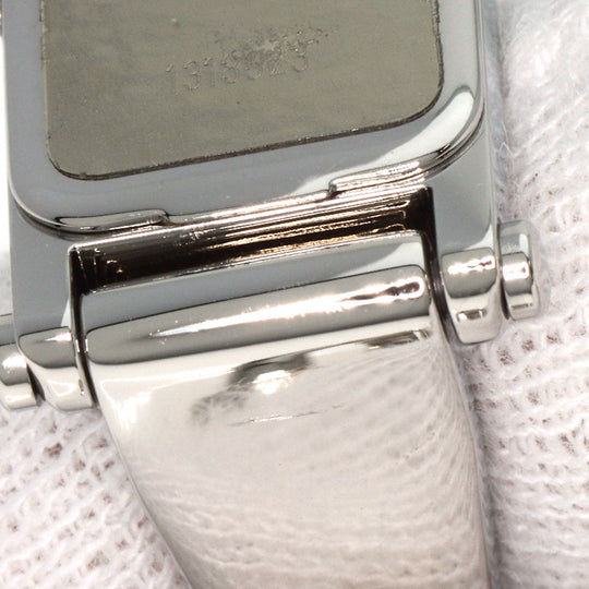 GUCCI Watches Quartz 1500L Stainless Steel , Stainless Steel Silver Square face Silver dial Women Used Authentic