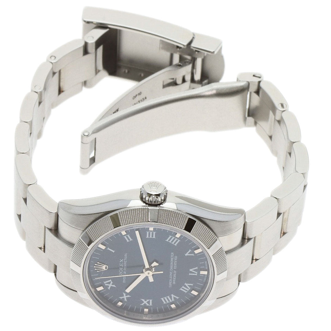 ROLEX Watches Mechanical Automatic 177210 Stainless Steel Silver Oyster Perpetual 31 blue dial
