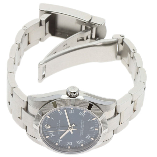 ROLEX Watches Mechanical Automatic 177210 Stainless Steel Silver Oyster Perpetual 31 blue dial