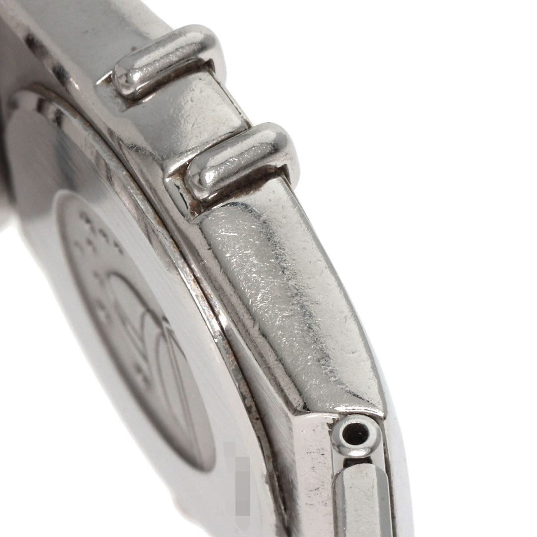 OMEGA Watches Quartz Stainless Steel , Stainless Steel Silver Constellation flat bezel Silver dial Women Used Authentic