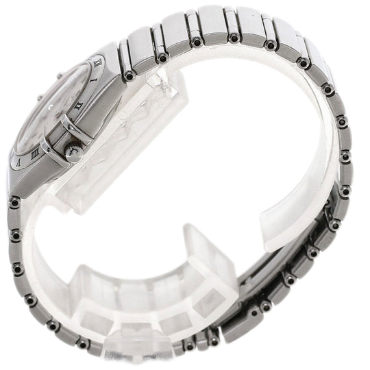 OMEGA Watches Quartz 1572.30 Stainless Steel , Stainless Steel Silver Constellation Silver dial Women Used Authentic