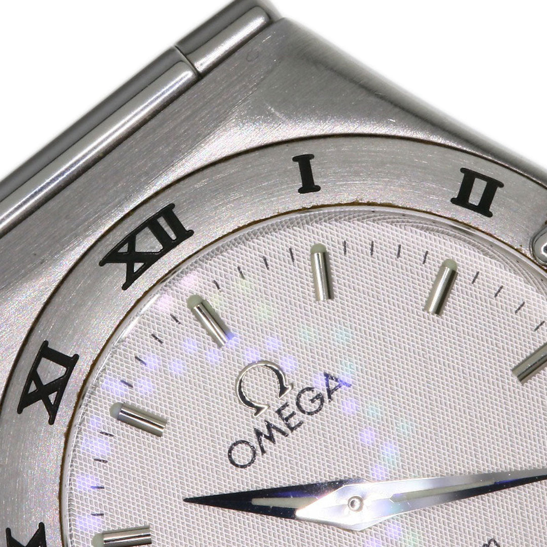 OMEGA Watches Quartz 1572.30 Stainless Steel , Stainless Steel Silver Constellation Silver dial Women Used Authentic