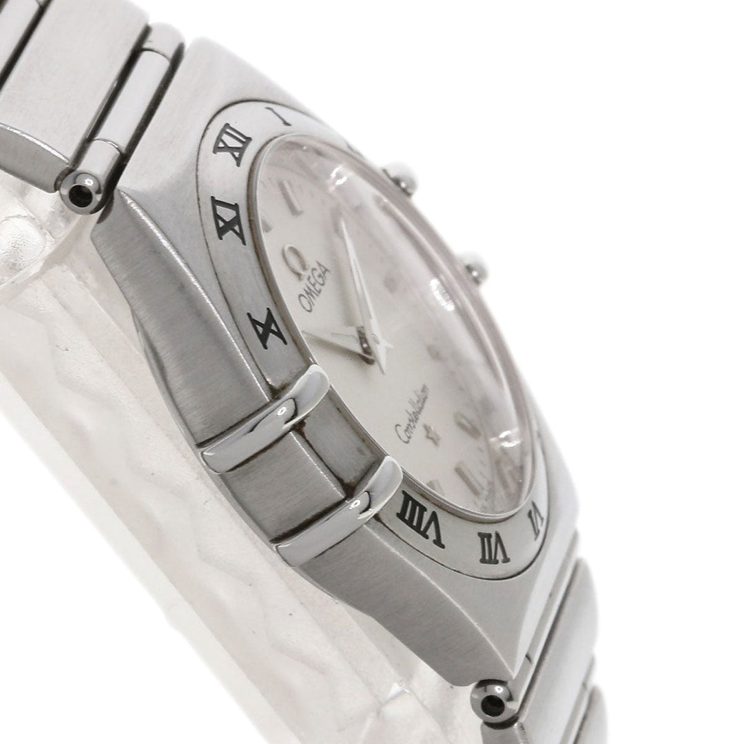 OMEGA Watches Quartz 1572.30 Stainless Steel , Stainless Steel Silver Constellation Silver dial Women Used Authentic