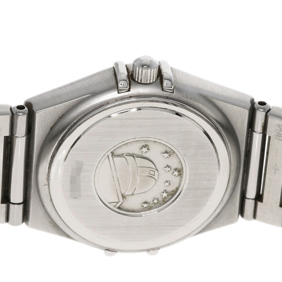 OMEGA Watches Quartz 1572.30 Stainless Steel , Stainless Steel Silver Constellation Silver dial Women Used Authentic