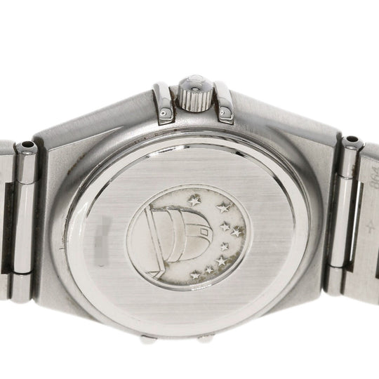 OMEGA Watches Quartz 1572.30 Stainless Steel , Stainless Steel Silver Constellation Silver dial Women Used Authentic