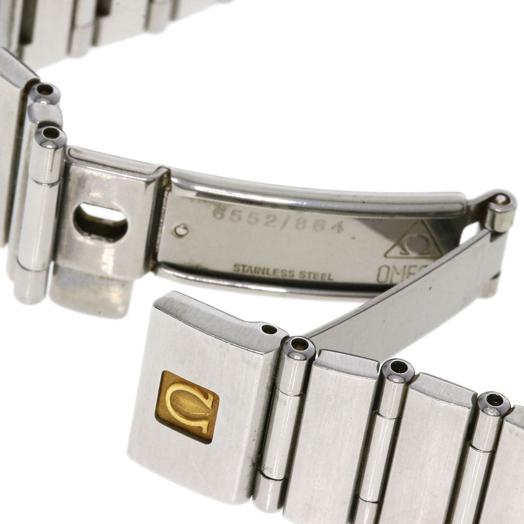 OMEGA Watches Quartz 1572.30 Stainless Steel , Stainless Steel Silver Constellation Silver dial Women Used Authentic