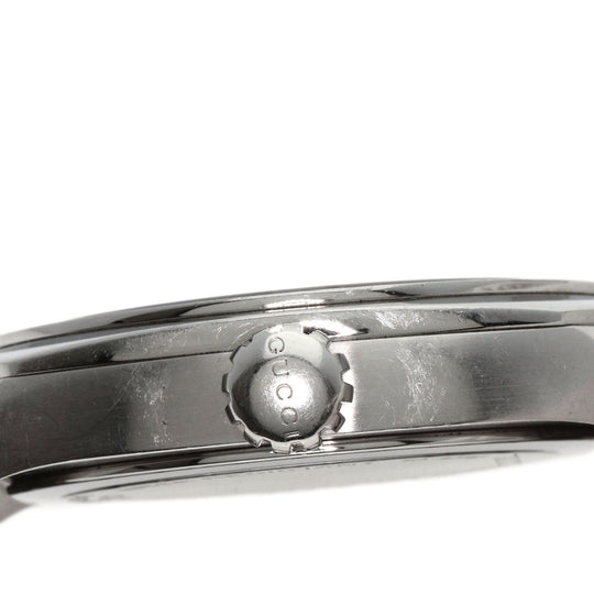 GUCCI Watches Quartz Stainless Steel Silver 142.2 black dial