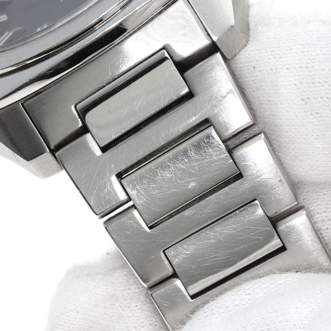 GUCCI Watches Quartz Stainless Steel Silver 142.2 black dial