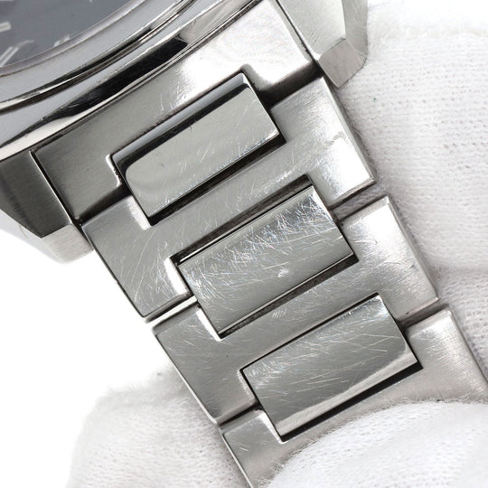 GUCCI Watches Quartz Stainless Steel Silver 142.2 black dial