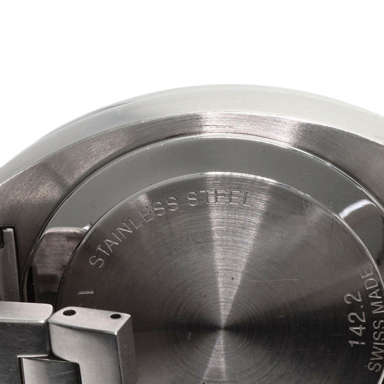 GUCCI Watches Quartz Stainless Steel Silver 142.2 black dial