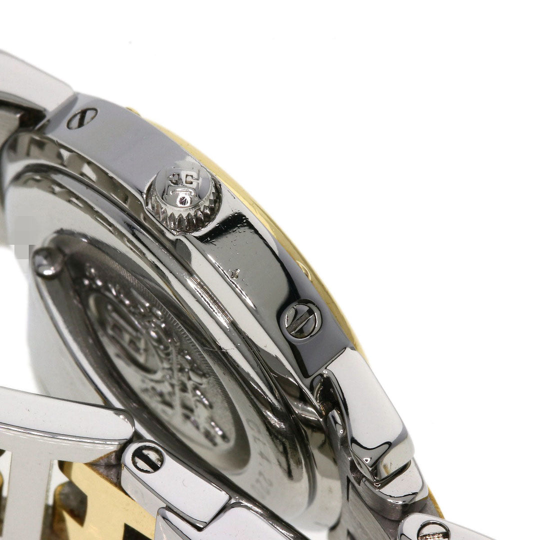 HERMES Watches Quartz CL4.220 Stainless Steel , SSxGP Silver Clipper new buckle Ivory dial Women Used Authentic
