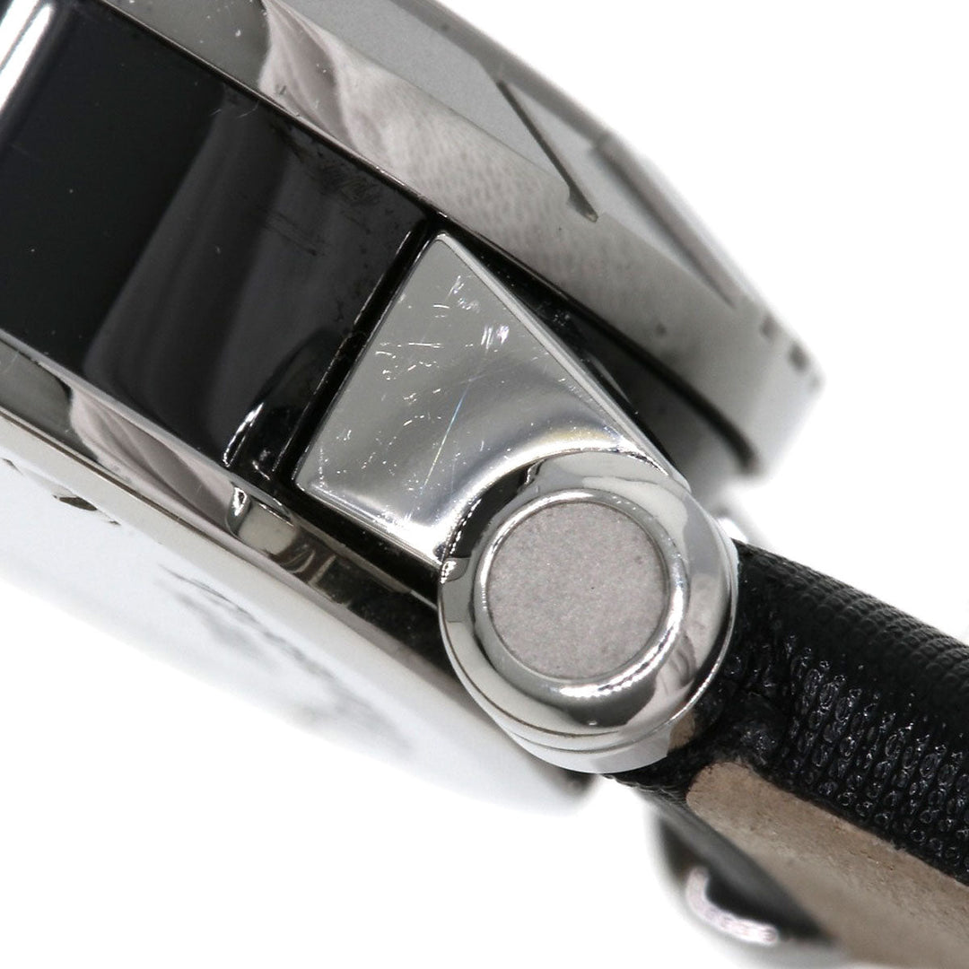 TIFFANY&Co. Watches Quartz Z1300.11.11A10A41A Stainless Steel, Leather x Satin Silver Atlas black dial Women Used Authentic