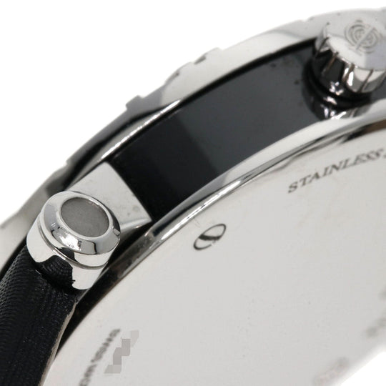 TIFFANY&Co. Watches Quartz Z1300.11.11A10A41A Stainless Steel, Leather x Satin Silver Atlas black dial Women Used Authentic