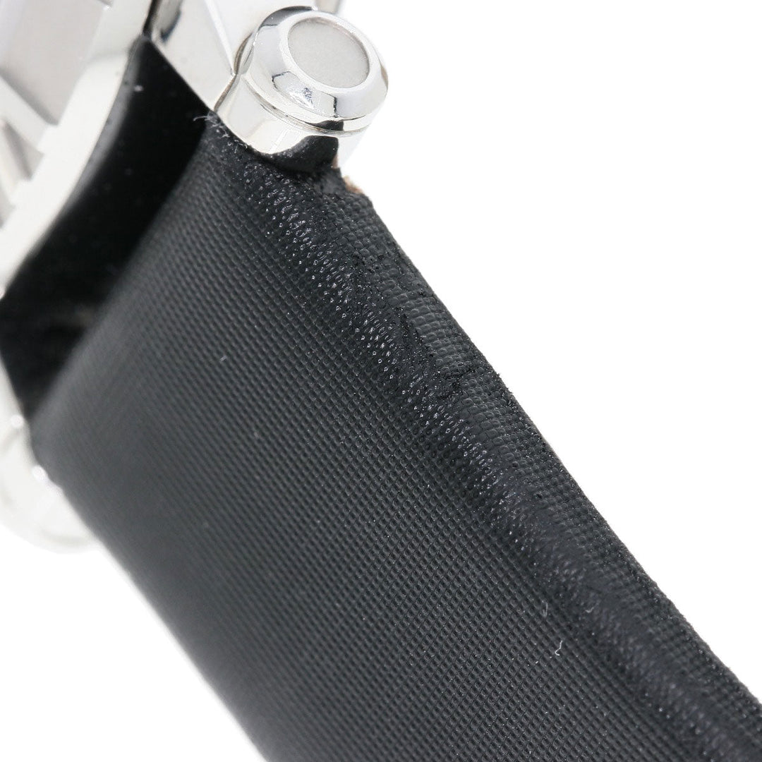 TIFFANY&Co. Watches Quartz Z1300.11.11A10A41A Stainless Steel, Leather x Satin Silver Atlas black dial Women Used Authentic
