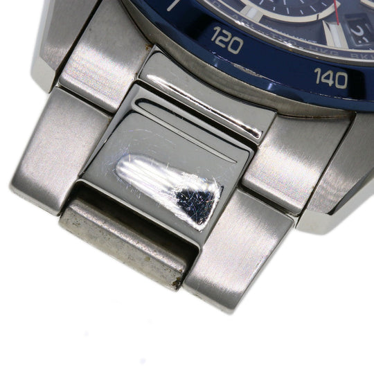 CASIO Watches Solar Powered Radio Watch EQW-T650DB2AJF Stainless Steel , Stainless Steel Silver Edifice blue dial mens Used Authentic