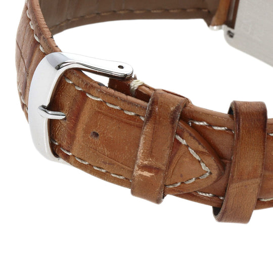 FRANCK MULLER Watches Quartz 1002QZRELFM Stainless Steel , Stainless Steel , Leather Silver Long Island Limited to 150 pieces Silver dial mens Used Authentic