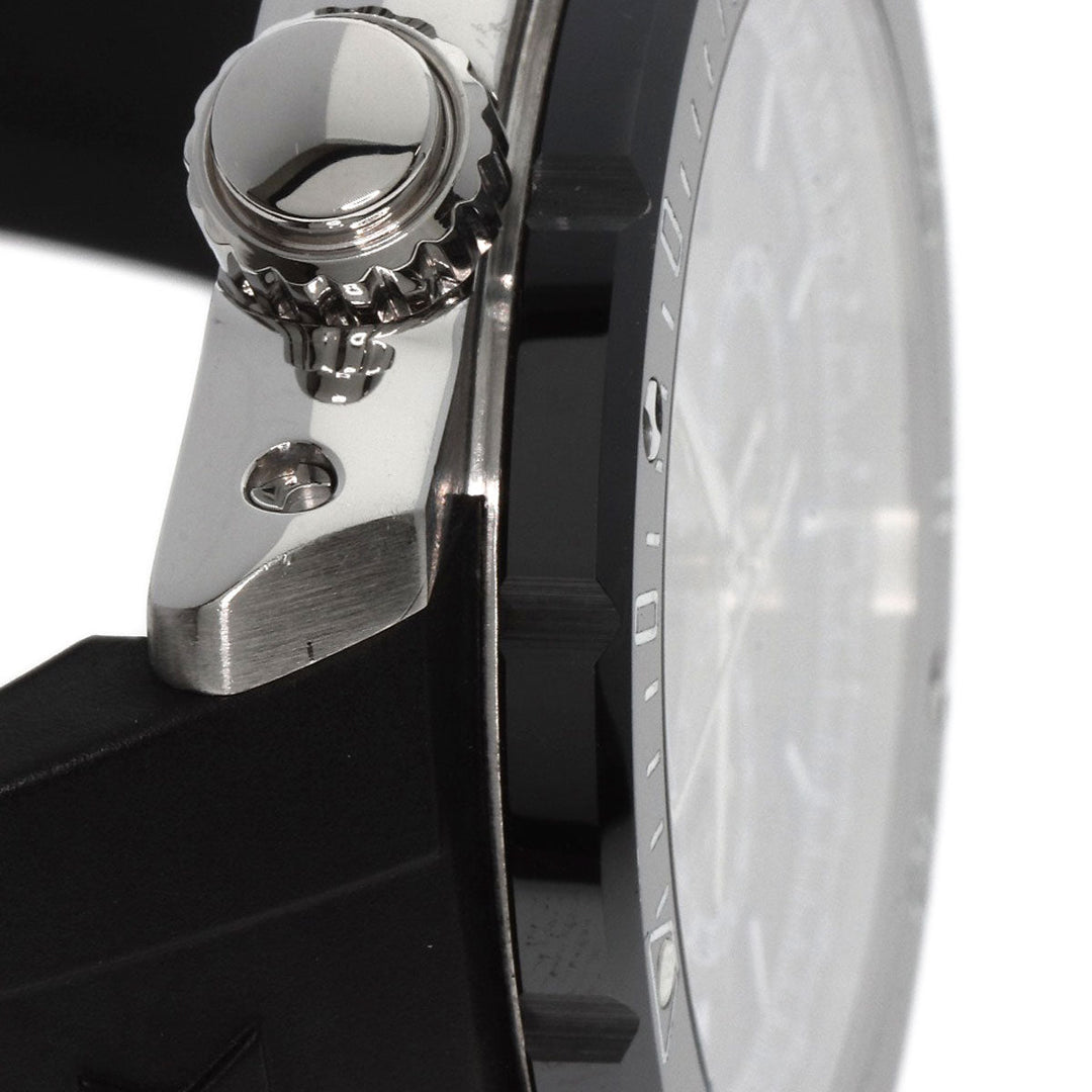 EDOX Watches Quartz 10221-3-NIBU2 Stainless Steel Silver Chrono Offshore 1 Black carbon dial