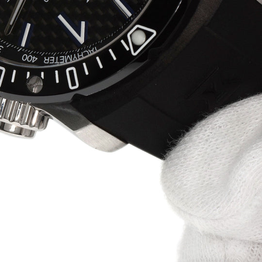EDOX Watches Quartz 10221-3-NIBU2 Stainless Steel Silver Chrono Offshore 1 Black carbon dial