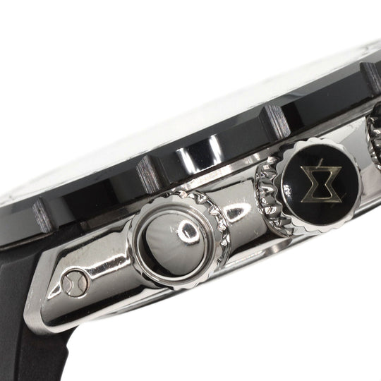 EDOX Watches Quartz 10221-3-NIBU2 Stainless Steel Silver Chrono Offshore 1 Black carbon dial
