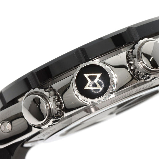 EDOX Watches Quartz 10221-3-NIBU2 Stainless Steel Silver Chrono Offshore 1 Black carbon dial