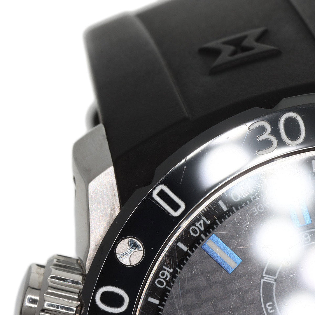 EDOX Watches Quartz 10221-3-NIBU2 Stainless Steel Silver Chrono Offshore 1 Black carbon dial