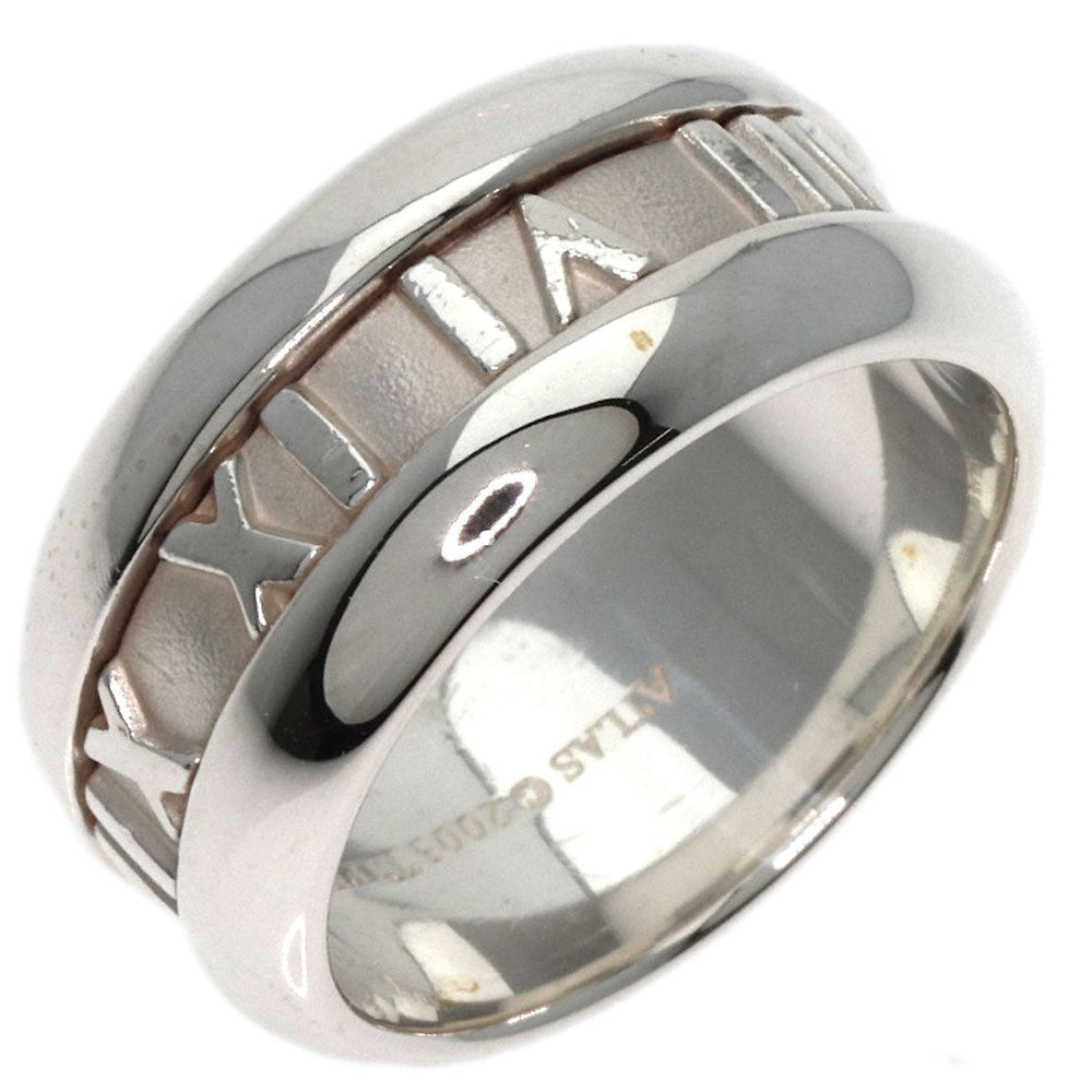 TIFFANY&Co. Ring SV Silver Atlas Women Used Authentic