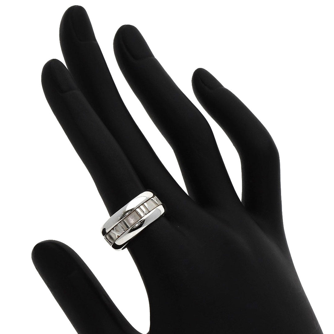 TIFFANY&Co. Ring SV Silver Atlas Women Used Authentic