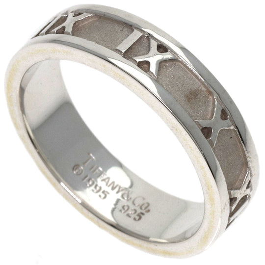 TIFFANY&Co. Ring SV Silver Atlas Women Used Authentic