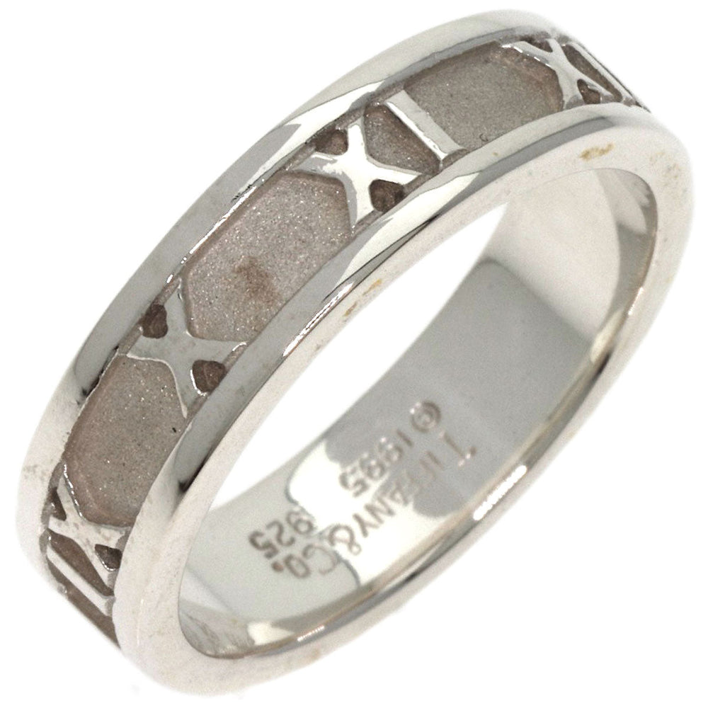 TIFFANY&Co. Ring SV Silver Atlas Women Used Authentic