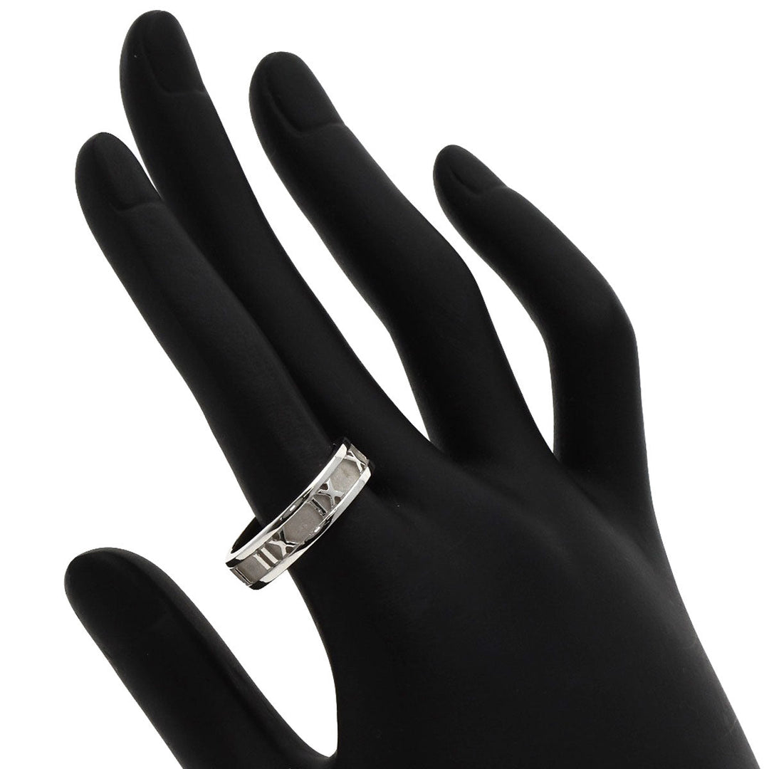 TIFFANY&Co. Ring SV Silver Atlas Women Used Authentic