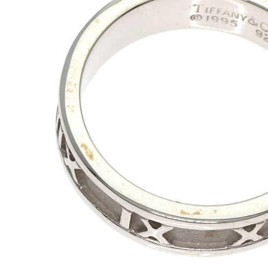 TIFFANY&Co. Ring SV Silver Atlas Women Used Authentic