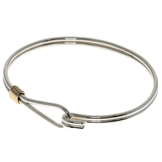TIFFANY&Co. bracelet SV Silver Double hook Women Used Authentic