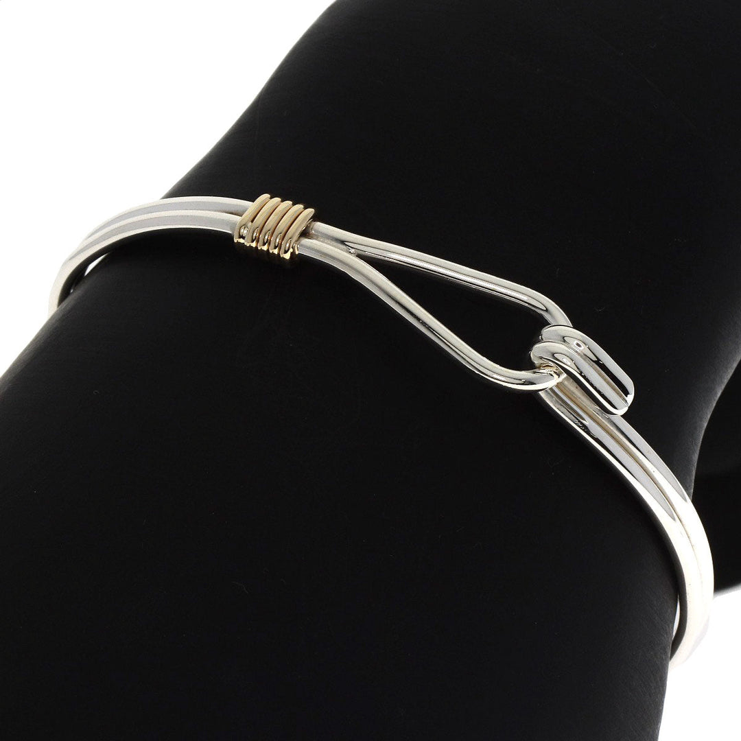 TIFFANY&Co. bracelet SV Silver Double hook Women Used Authentic