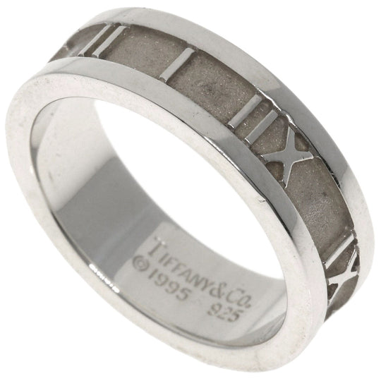 TIFFANY&Co. Ring SV Silver Atlas Women Used Authentic