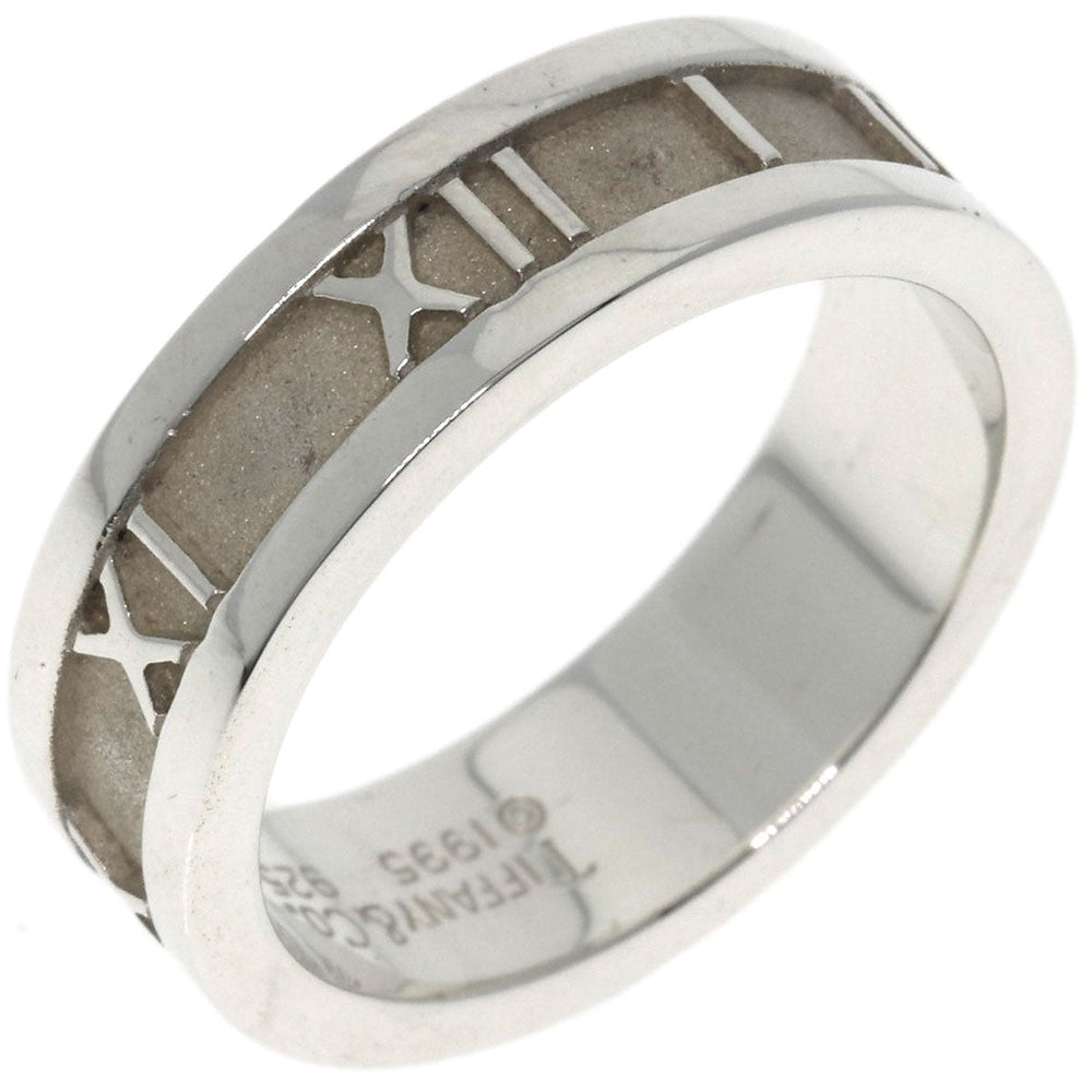 TIFFANY&Co. Ring SV Silver Atlas Women Used Authentic